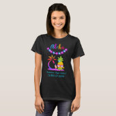 Leuk Aloha Tropical Luau Party Afstuderen T-shirt (Voorkant volledig)
