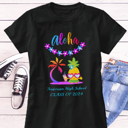 Leuk Aloha Tropical Luau Party Afstuderen T-shirt