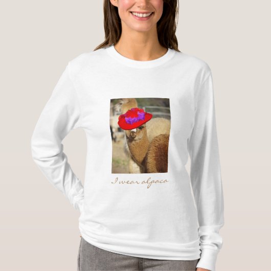 Leuk Alpaca T-shirt (Voorkant)