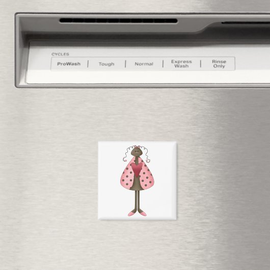 Leuk als een Bug · Ladybug Doll Magneet (Insitu (Vaatwasser))