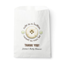 Leuk als een Button Baby shower