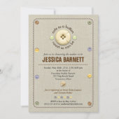 Leuk als een Button Baby shower Kaart (Voorkant)