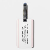 Leuk als Insect Bagagelabel (Achterkant verticaal)