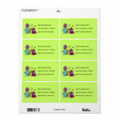 Leuk als Insect Etiket (Full Sheet)