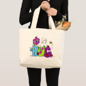 Leuk als Insect Grote Tote Bag (Voorkant (product))