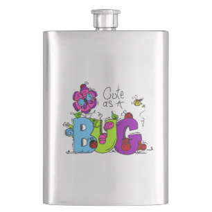Leuk als Insect Heupfles