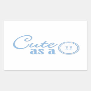 Leuk als Knoop Rechthoekige Sticker