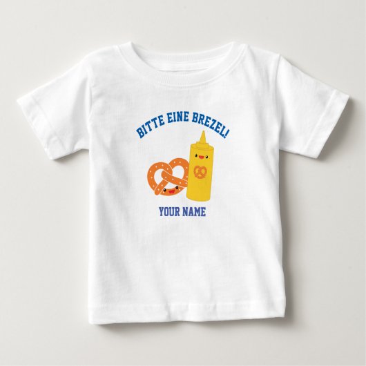 "Leuk alsjeblieft!" Duitse taal Baby T-Shirt (Voorkant)