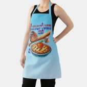 Leuk Amerikaans als Honkbal & Appeltaart  Schort (Insitu)