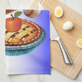 Leuk Amerikaans als Honkbal & Appeltaart Theedoek (Quarter Fold)