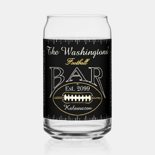 Leuk Amerikaans Football Bar Drinkware Bier Blikvorm Glas