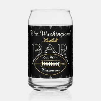 Leuk Amerikaans Football Bar Drinkware Bier Blikvorm Glas
