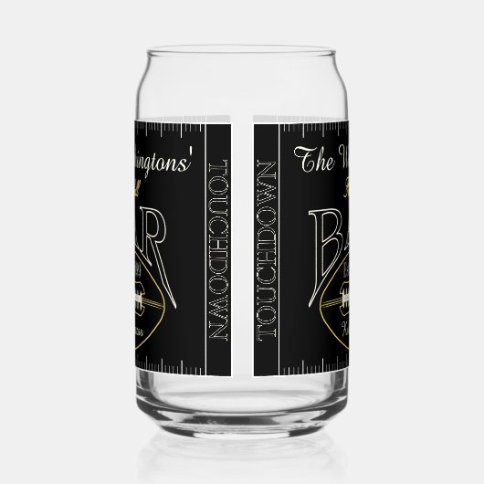 Leuk Amerikaans Football Bar Drinkware Bier Blikvorm Glas (Rechts)