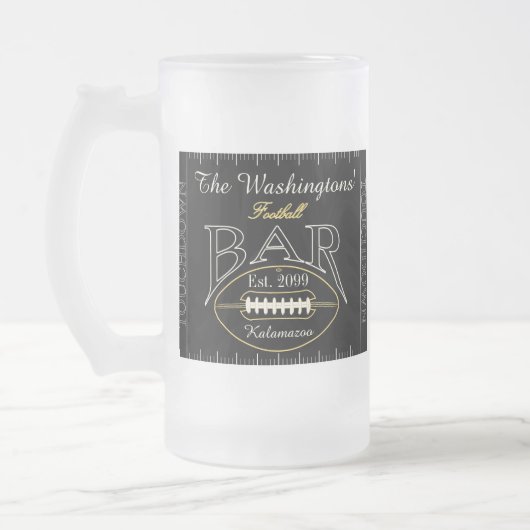 Leuk Amerikaans Football Bar Drinkware Bier Matglas Bierpul (Links)