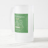 Leuk Amerikaans Football Bar Drinkware Bier Matglas Bierpul (Voorkant links)