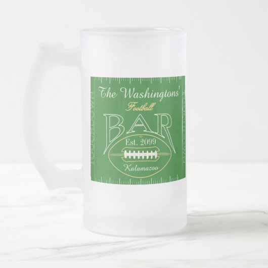 Leuk Amerikaans Football Bar Drinkware Bier Matglas Bierpul (Links)