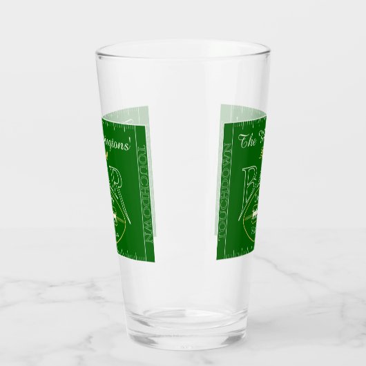 Leuk Amerikaans Football Bar Drinkware Bierpint Be Glas (Links)