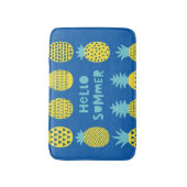 Leuk ananas Kaart ontwerp Badmat (Voorkant Verticaal)
