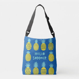 Leuk ananas  Kaart ontwerp Crossbody Tas