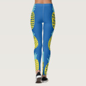 Leuk ananas  Kaart ontwerp Leggings (Achterkant)