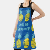 Leuk ananas  Kaart ontwerp Schort (Insitu)