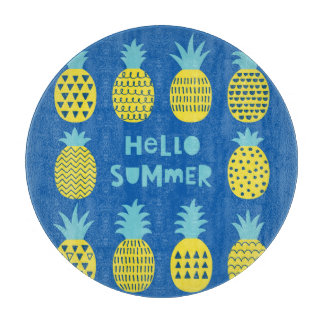 Leuk ananas  Kaart ontwerp Snijplank
