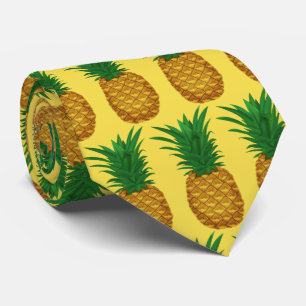 Leuk ananas patroon betegelde vrucht stropdas