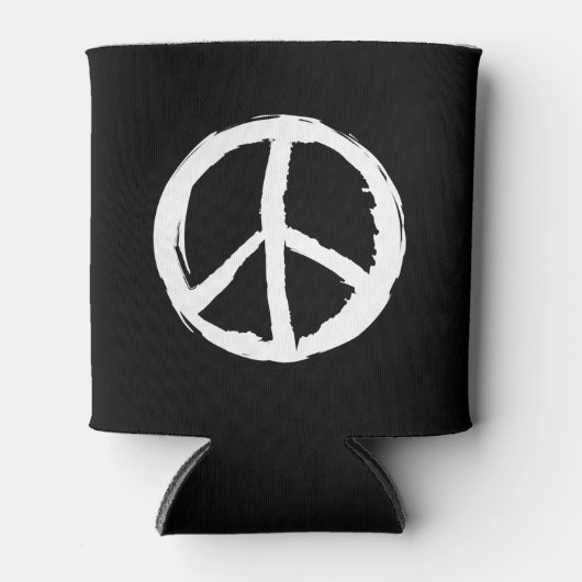 leuk artsy PEACE SIGN | Blikjeskoeler (Voorkant)