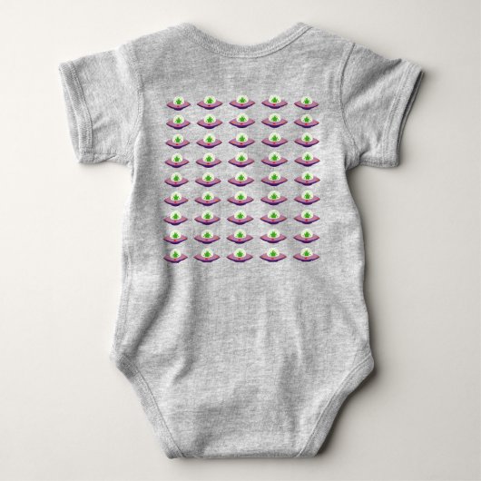 Leuk Baby Alien - Cowboy Romper (Achterkant)