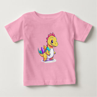 Leuk Baby Dinosaur Design voor Kids T-Shirt