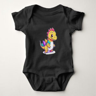 Leuk Baby dinosaurus ontwerp Romper