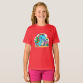 Leuk Baby dinosaurus ontwerp T-shirt (Voorkant volledig)