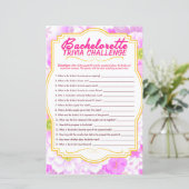 leuk Bachelorette-spel Papier (Staand voorkant)