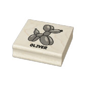 Leuk ballon dier hond aangepaste ontwerp rubberstempel (Stempel)