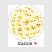 Leuk balthema rond vinyl netball Sticker (Vel)