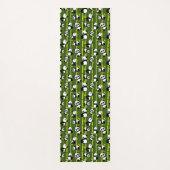 Leuk Bamboe Panda Beer Dier Aziatisch Patroon Yogamat (Voorkant)