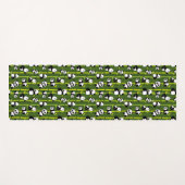 Leuk Bamboe Panda Beer Dier Aziatisch Patroon Yogamat (Voorkant (horizontaal))