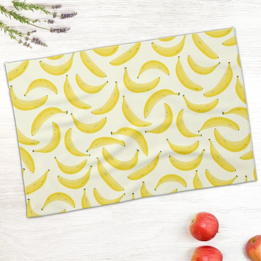 Leuk Bananenpatroon Theedoek