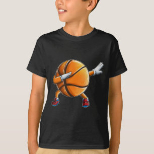 Leuk basketbal maakt DAB basketballer Kinder T-shirt