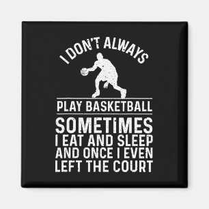 Leuk basketbal ontwerp voor kinderen Mannen vrouwe Magneet