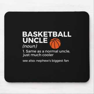 Leuk basketbal oom definitie neef's grootste F Muismat