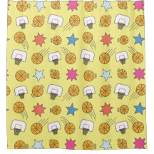 Leuk basketbal patroon