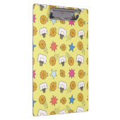 Leuk basketbal patroon klembord (Rechts)