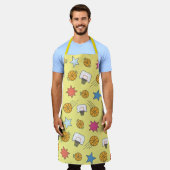 Leuk basketbal patroon schort (Gedragen)