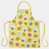 Leuk basketbal patroon schort (Voorkant)
