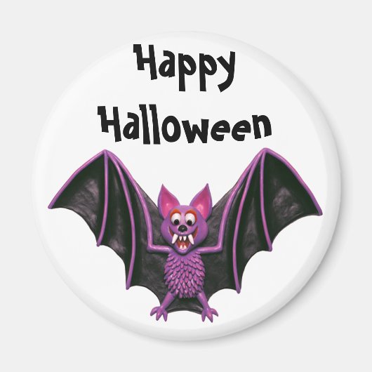 Leuk Bat Halloween Feest Magneet (Voorkant)