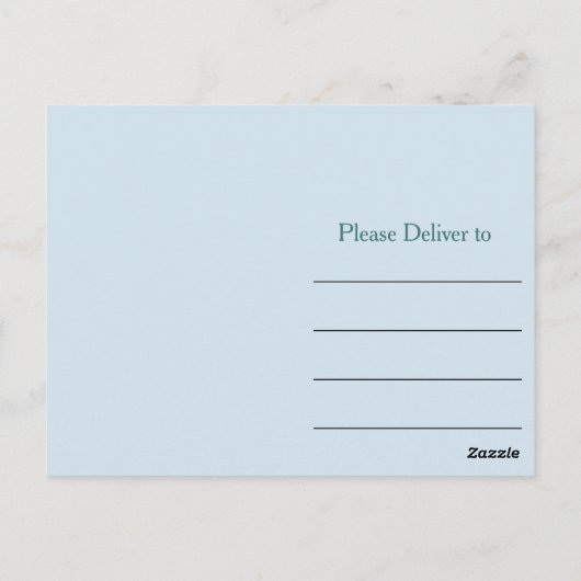 Leuk bedankt Stripes Briefkaart (Achterkant)