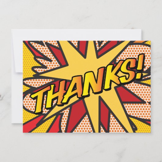 Leuk BEDANKT Typografie Modern (Voorkant)