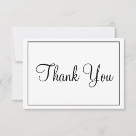 Leuk Bedankt Zwart en Wit