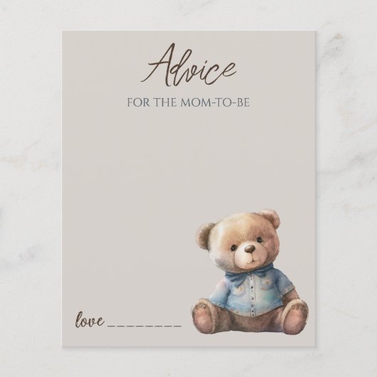 Leuk Beer Advies voor mama Kaart (Voorkant)